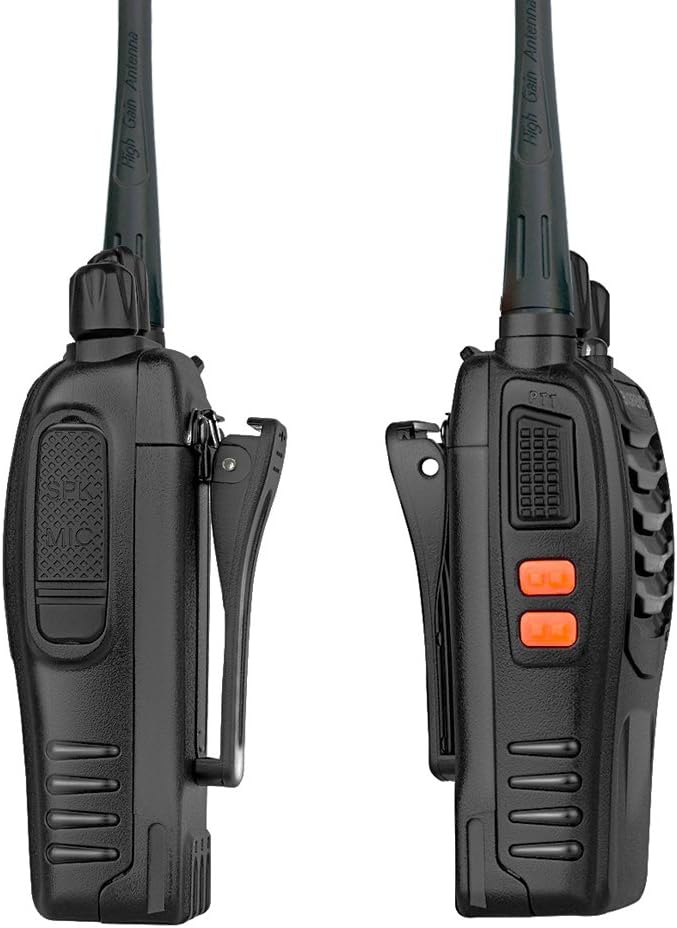 20 Pack Walkie talkies Long Range with Earpiece Rechargeable UHF 2 Way Radio 16-Channel for Outdoor Warehouse Factory Security Com Travel etc.(Pack of 20)