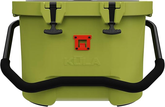 Bote Kula Hard Shell MAGNEPod Compatible Cooler Travel Handle Rubber Closure Gatorshell Construction Strong Insulation 10 Gallon Capacity Portable Fishing Seat Multiple Colors