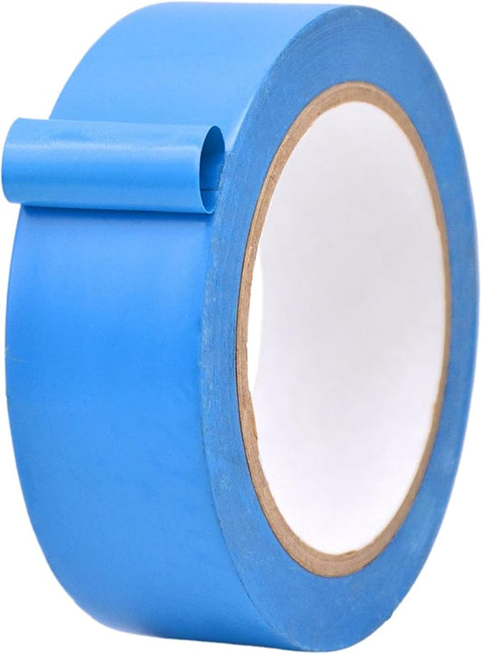 MAT Vinyl Marking Tape Light Blue - 1.5 inch x 36 yds. for Safety Floor Marking (School Gym, Restaurants, Warehouse), Dance Floor Splicing, Pinstriping Cars & Boats
