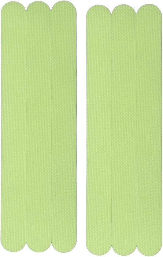 Tissting Glow in The Dark Tapes 20 x 2cm Luminous Photoluminescent Luminescent Emergency Roll Safety Egress Markers Exits Sign for Stairs, Walls, Steps(6 Strip Glow Green)