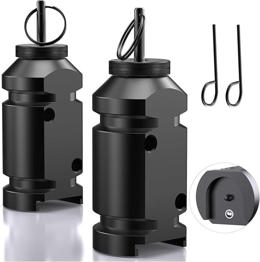 Trip Alarm, Perimeter Trip Alarm, 12 Gauge Camping Trip Wire Alarm Device, Early Warning Security System for Camping and Property Safety/Bear Deterrent,Camping Safety(Adapter Not Included)