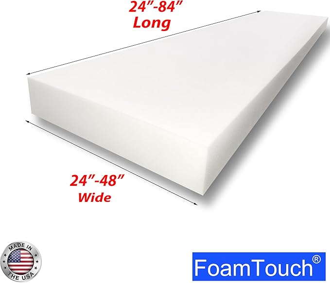 FoamTouch 4" Gel-Memory-Foam-Mattress No Cover