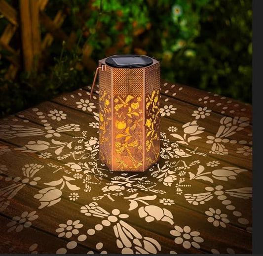 Christmas Gifts for Women Men Mom - Dragonfly Solar Lanterns Outdoor Waterproof - Birthday Gifts, Mothers Day Gifts, Solar Lights Outdoor Garden Decor for Outside, Patio, Yard, Lawn