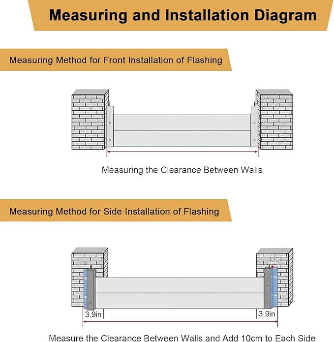 Flood Barriers for Garage Door & Home Entry, Heavy Flood Protection Barrier, Quick Installation, Reusable, Stackable, Aluminum Flooding Panels Blocks Can block water levels up to 4ft (H 55" L 10.5ft)
