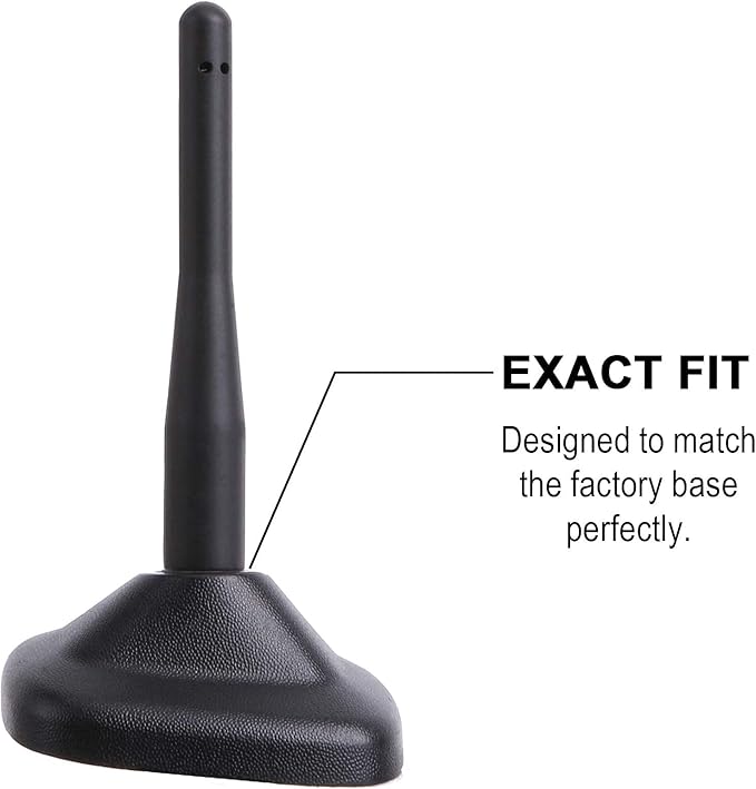 VOFONO Short Antenna Compatible with Mini Cooper 2000-2025 Mini Cooper Accessories 4.5 Inch Antenna Mast Replacement