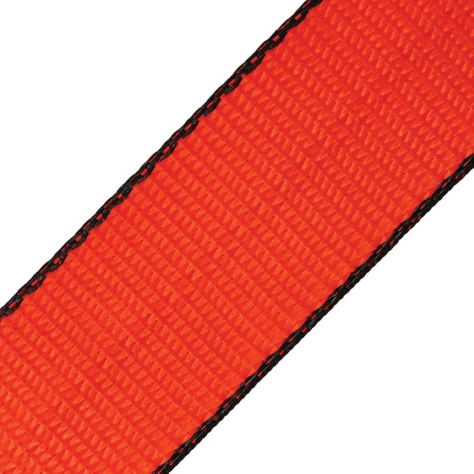VULCAN Axle Tie Down Combo Strap with Snap Hook Ratchet - 2 Inch x 114 Inch - 4 Pack - PROSeries - 3,300 Pound Safe Working Load