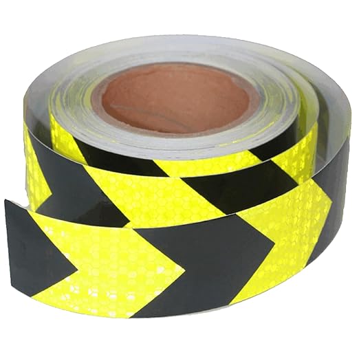 Reflective Tape Outdoor Waterproof 2 Inch x 68 Feet, High Visibility Warning Reflector, Night Safety Stickers for Car