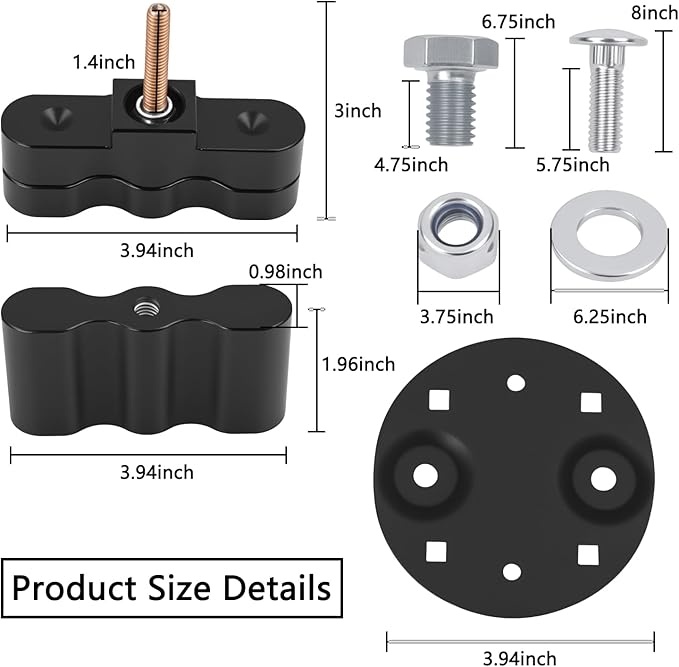 RX-LOX-PM Pack Mount Lock with Keys Fit for Rotopax Standard Gallon Fuel Pack, Water Container, Gas Can Mounts, Storage Box - with Same Keys Convenience and Avoidance of Loss (2 Pack)