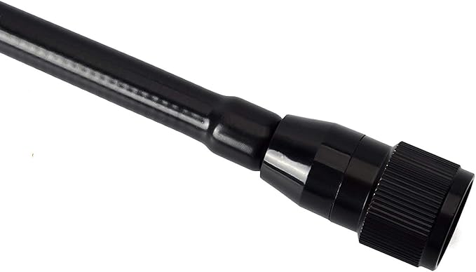 VHF Marine Antenna, 156-163Mhz Rubber Boat Antenna with 5M/16.4ft RG58 Cable and L Shape Fender Bracket for Uniden Icom Yaesu Cobra Midland Radio Transceiver