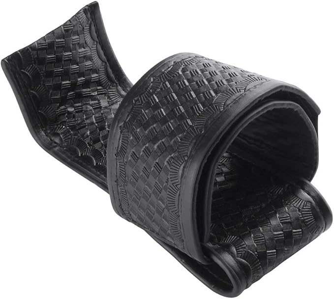 Basketweave Universal Fit Radio Pouch L-style Radio Holster, Universal Radio Carrier