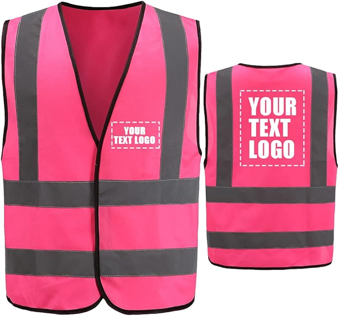 AK Safety Vest- Reflective, Personalized Hi Viz Vests with Custom Logo