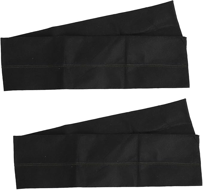 2PCS Water Activated Flood Barriers, 5ft Non Woven Double Layer Floor Prevention Bags Sandless Sandbag for Home Door Garage Basement