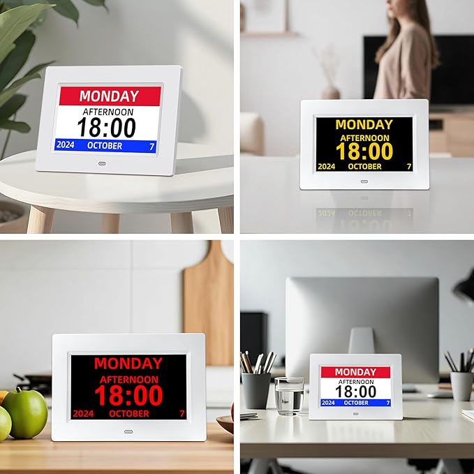 Digital Calendar 15.6 Inch Electronic Wall Calendar and Chore Chart 1920 * 1080P IPS Touchscreen Wall Smart Weekly and Monthly Planner for family Meal Planning Gift for Women