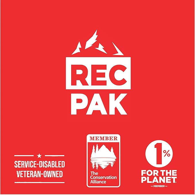 RecPak Performance Ultralight Instant Meals For Your Next Adventure | 700 Cal 42g Protein I Chocolate (6-Pack)