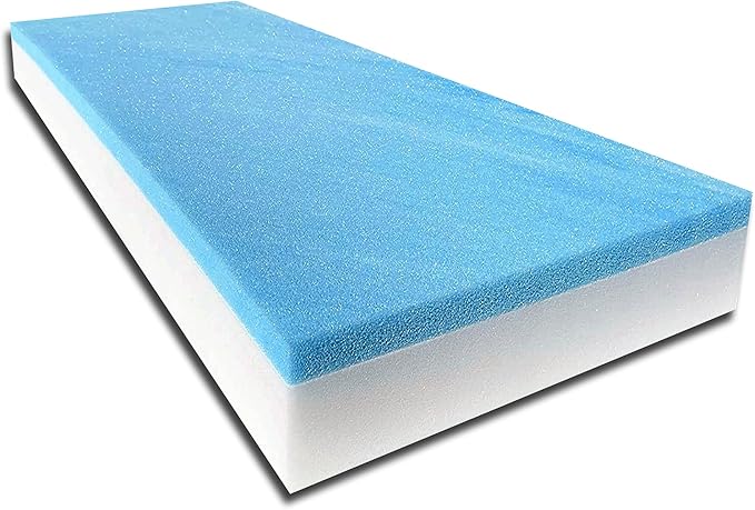 FoamTouch 4" Gel-Memory-Foam-Mattress No Cover