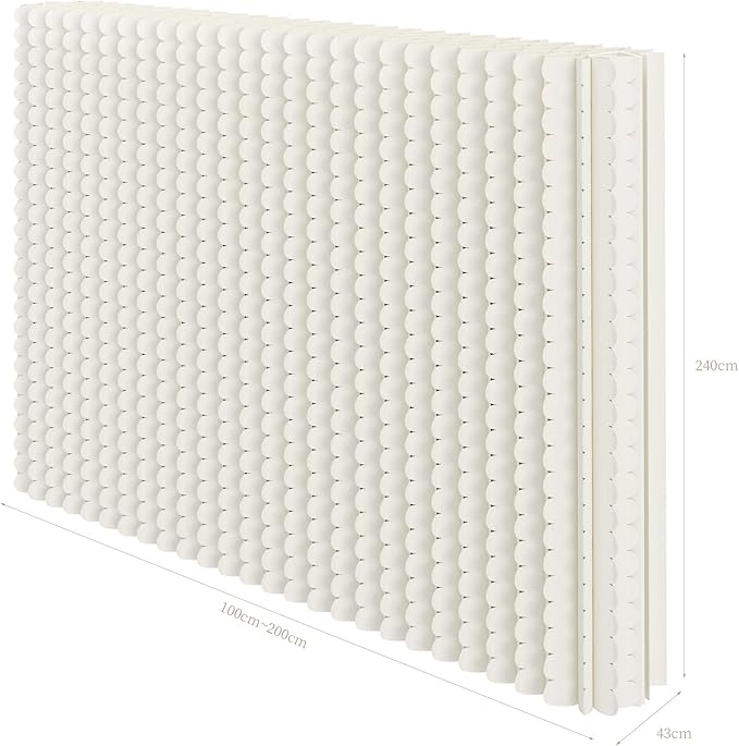 Foldable Room Divider Privacy Screens Movable Temporary Wall Space Partition, 5.25~9.19 FT Tall, 6.56~16.4 FT Width, Choice of Various Sizes and Styles