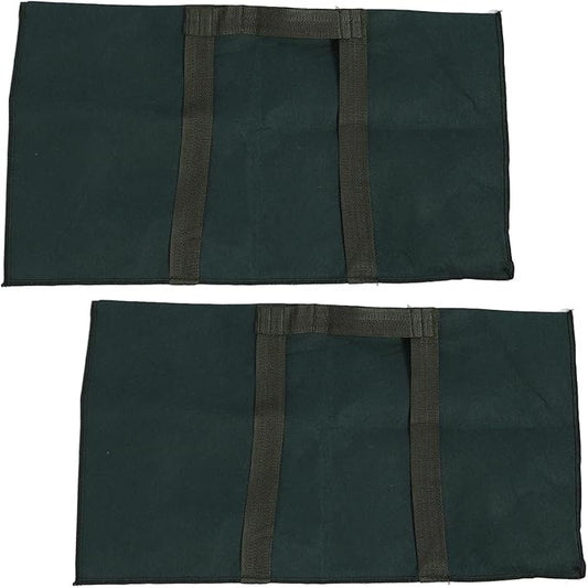2PCS Water Activated Flood Barriers, Reusable Flood Water Barrier Water Absorbent Resin Sandless Sand Bags Self Expanding Sandbags for Flooding for House Door Garage Basement
