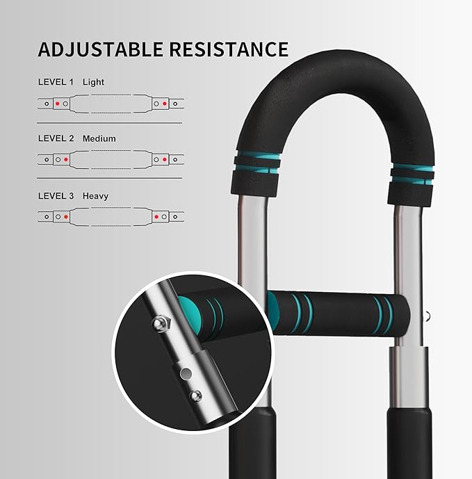 PROIRON Twister Arm Trainer, Adjustable Chest Workout Equipment, Arm Trainer for Men, Chest Trainer for Men, Shoulder Muscle Training, Portable Spring Resistance Home Fitness Equipment