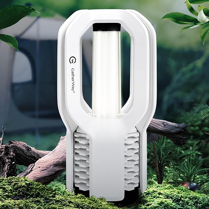 Rechargeable LED Camping Lantern – Free-Grip Design, 4 Light Modes, Water-Resistant & 3000K Warm White Tent Lights, Lightweight Outdoor Portable Camping Light,Dimmable Home Emergency Light