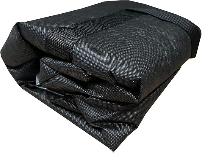 Rescue Essentials Quiklitter XL, Black Nylon Handles, Black Non-Woven Fabric, 1000 Lb Rated, Latex Free for Patient Transport and Casualty Evacuation