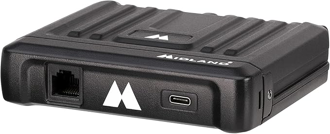 Midland® - MXT275VP4-15 Watt GMRS MicroMobile Two-Way Radio - ATVs UTVs and Other Off-Road Vehicles - Overlanding Gear - Extended 3dB gain Roll Bar Mount Antenna Microphone Extension Cable