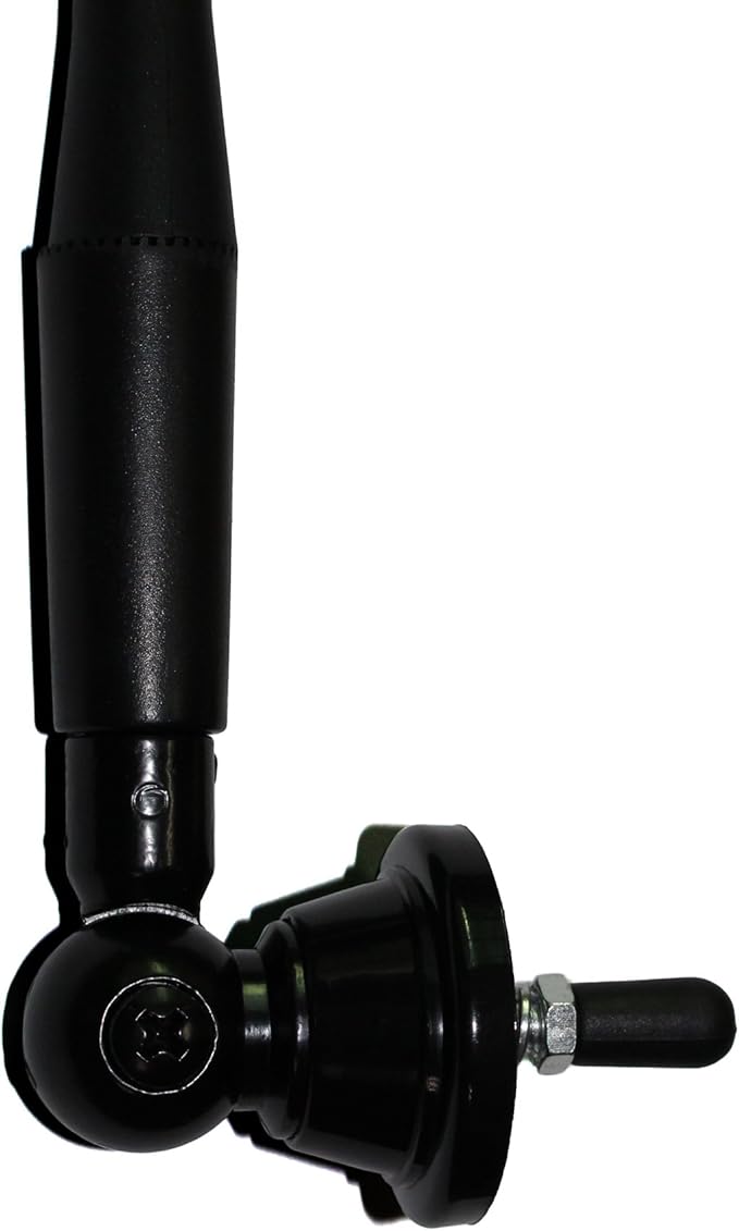 Herdio Waterproof Marine Radio Antenna 3.0mm Connector Rubber Duck Dipole Flexible Mast FM AM Antenna for Boat Car ATV UTV RZR SPA