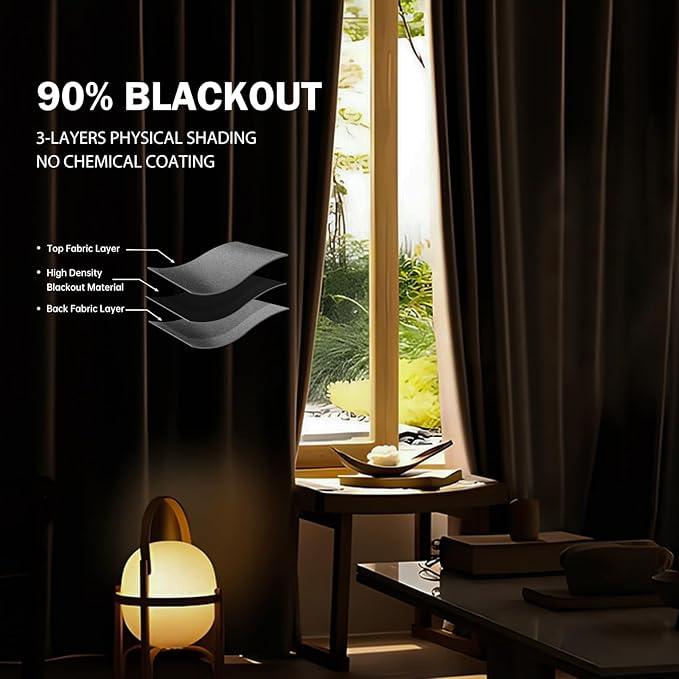 Room Divider Ceiling Mounted Curtains Track Sets Extra Wide Blackout Curtain Flexible Tracks for Bedroom Privacy Partition Separator, 1 Panel Light Grey Drape and White Rail, W8.3 x H10ft