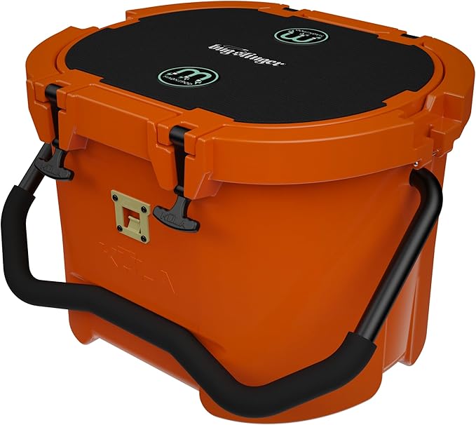 Bote Kula Hard Shell MAGNEPod Compatible Cooler Travel Handle Rubber Closure Gatorshell Construction Strong Insulation 10 Gallon Capacity Portable Fishing Seat Multiple Colors