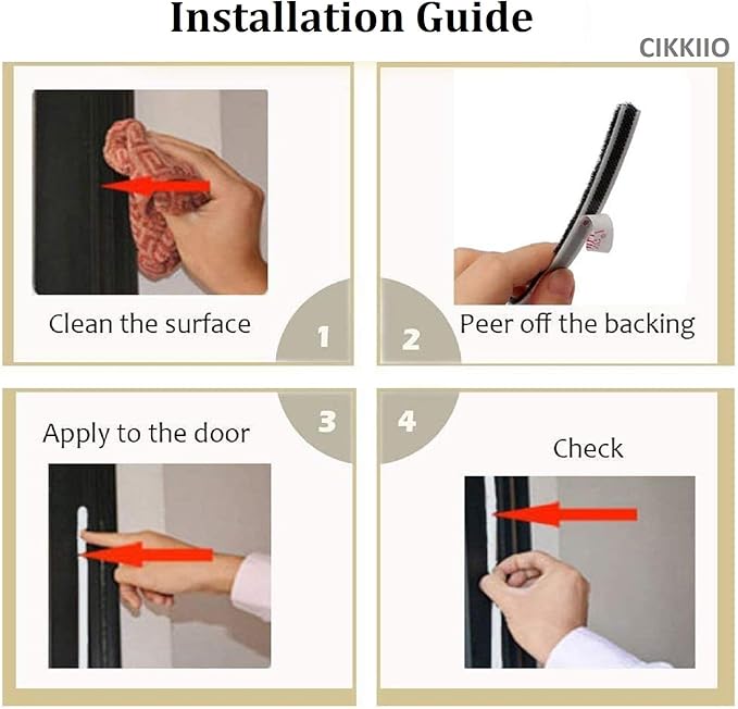32.8 Ft Self Adhesive Seal Strip Weather Stripping Weatherstrip for Windows and Doors House Soundproofing,Windproof,Dustproof,Stronger Stickiness,0.35 Wide X 0.35 inch Thick.