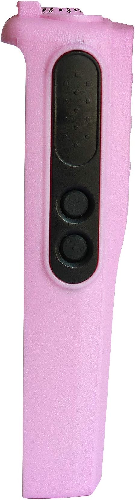 Amasu Pink 16 Channel Replacement Radio Housing Case Compatible with CP200D Radio with Buttons Channel PTT Button