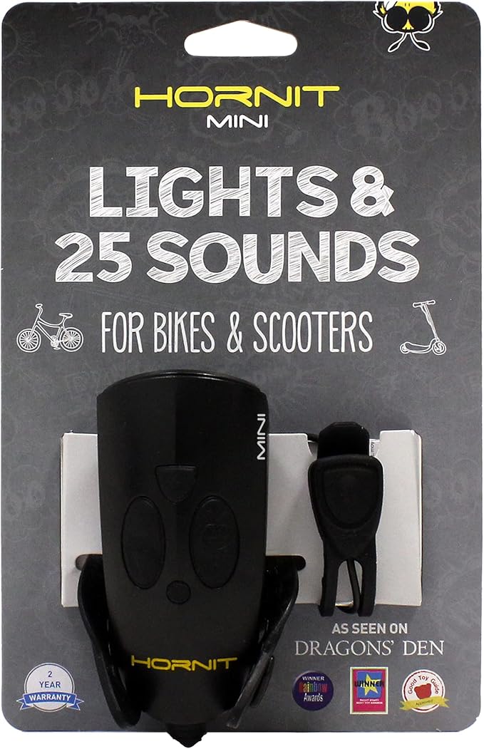 Hornit Mini Bike & Scooter Horn with Kids Headlight
