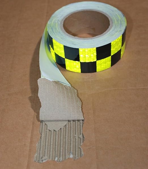 Reflective Tape 2 Inch x 68 Feet, Outdoor Waterproof High Visibility Warning Reflector, Night Safety Stickers for Car