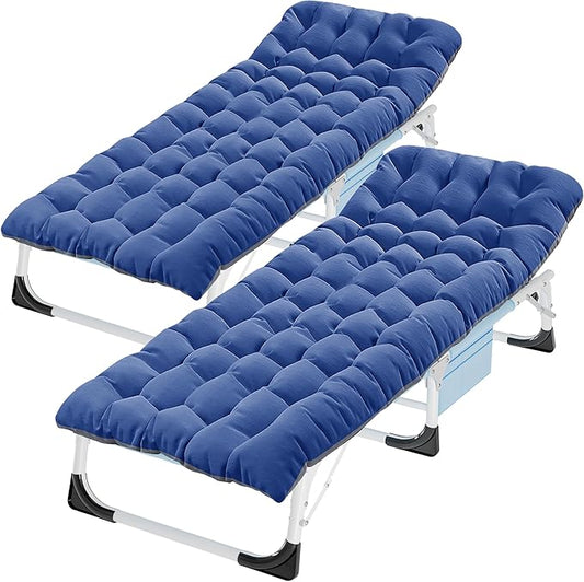 ABORON Heavy-Duty Folding Guest Bed for Adults, 500lb Capacity, Portable Extra Cot with 1245D Double Layer, Ideal for Indoor Guest Stays & Temporary Home Use
