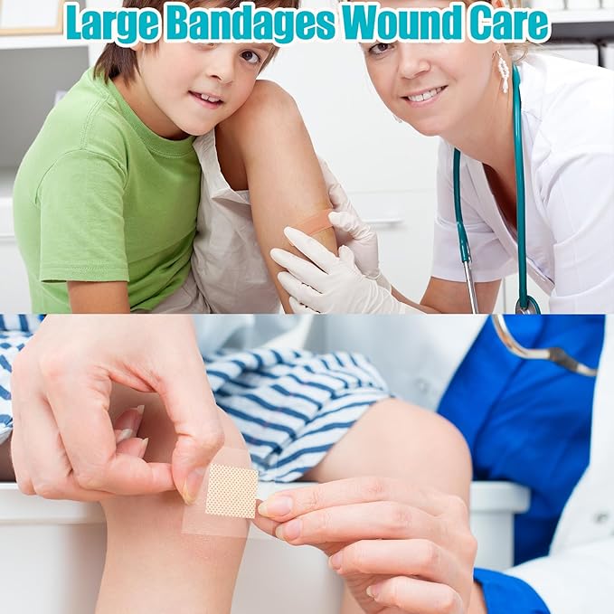Lounsweer 720 Pcs Assorted Size Bandage Variety Flexible Fabric Adhesive Breathable Round Strip Butterfly Bandage for Waterproof Fingertip Wound Care Face Knee Scrape First Aid Kit Refill(Round)