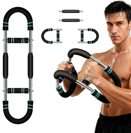 Twister Arm Trainer 40-90Lbs Adjustable Portable Chest Workout Equipment for Men & Women, Upper Body Strength Training Equipment at Home Workout