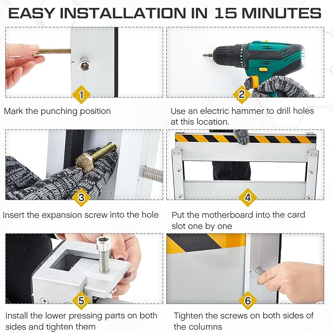 Nuanchu Reusable Aluminum Flood Protection Barrier 15.7 x 39.3 Inches Heavy Duty Flood Barriers for Doors Removable Blocker Detachable Garage Water for Garage Basement Outside Subways Roads Diversions