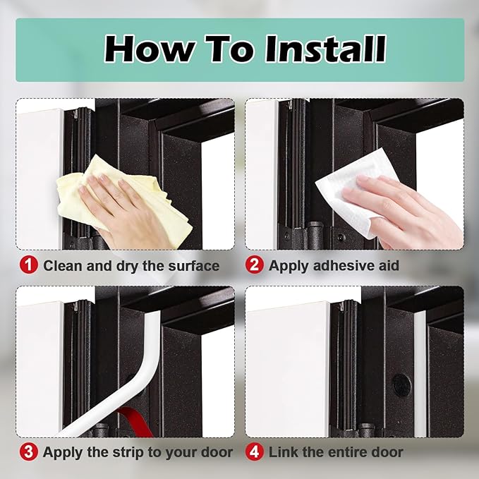 40FT Weather Stripping Door Seal - Self Adhesive Weather Insulation Strip Weatherstripping Silicone D Shaped Seal Strip Door Frame Gap Filler/Window Soundproofing