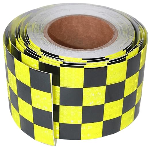 Reflective Tape 4 Inch x 68 Feet, Outdoor Waterproof High Visibility Adhesive Stickers, High Intensity Reflector Strips