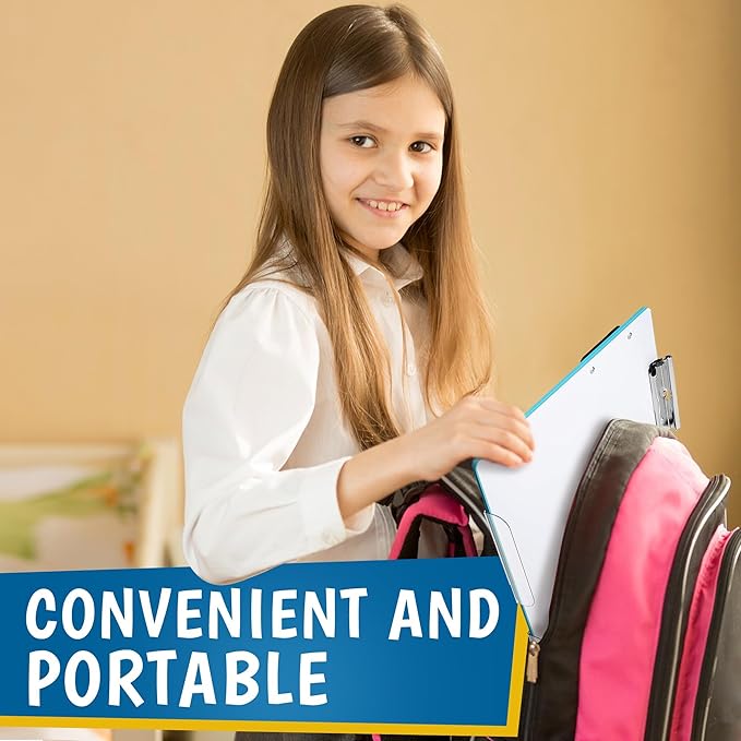 Slant Board for Writing – Adjustable Magnetic Whiteboard & 22° Angle Ergonomic Desk for Reading, Writing, Drawing and Studying – Portable Tabletop Stand for Students and Teachers - Pink
