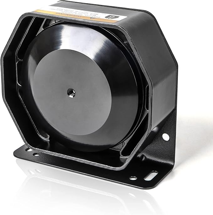 Compact Siren Speaker 130DB 200 Watt, Heavy Duty Metal Housing Weatherproof, Universal for 100W 200W Siren, 1 PCS