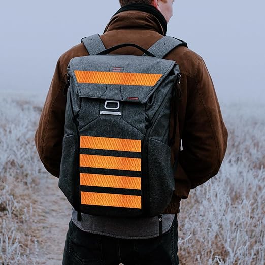 Non Fading Reflective Stickers 1 inch X 2 inch, Outdoor Waterproof High Visibility Warning Safety Adhesive Reflector Tape (80 Pcs)