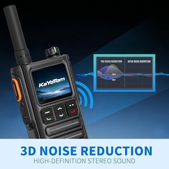 Lifetime Free Rapid GPS Unlimited Range Global Walkie Talkies – Long Range Two Way Radio, IP65 Waterproof, AI Noise Cancellation for Nationwide Outdoor, Logistics, Road Trips & Family (9-Pack)