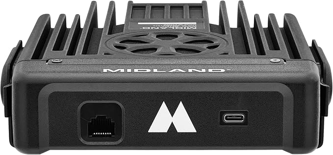 Midland® MXT575J Jeep® MicroMobile GMRS Two Way Radio with NOAA Weather Scan and Alert - for Farms, Ranches, Overlanding - Repeater Capable, Integrated Control Mic,- External Magnetic Mount