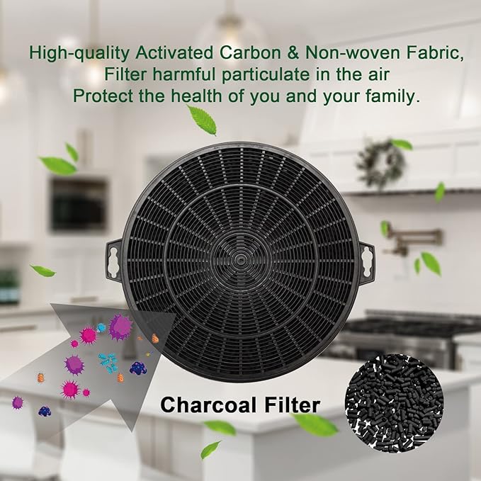 Akicon Range Hood Insert/Built-in 30 inch, Ultra Quiet Powerful Vent Hood with LED Lights, 3 Speeds 600 CFM, Stainless Steel