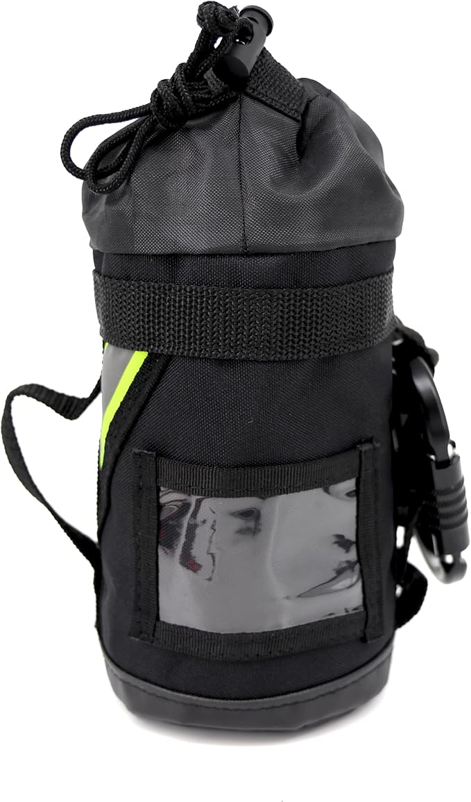 Lightning X Fire Rescue Personal Escape Rope Bag Bail Out Kit w/ 40' x 8mm Rope & Carabiner NFPA