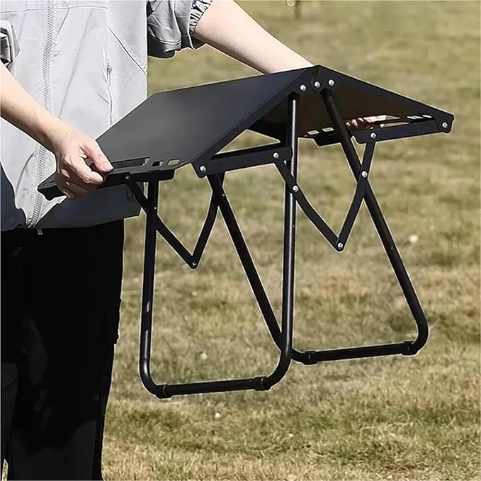 Portable Folding Camping Table – Multifunctional Hangable Edge Design for Beach, Picnic, Hiking & BBQ