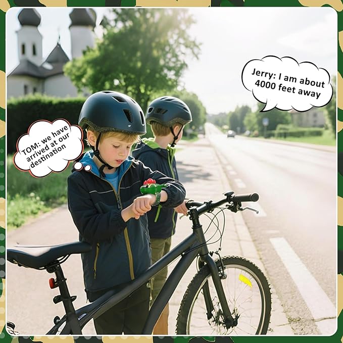 Walkie Talkies for Kids Toys for Boys Girls 3 4 5 6 7 8 9 10+ Years Old Long Range 2 Way Radio Birthday Gift for Ages 4-6 6-8 Camping Outdoor Games Toddlers Easter Christmas Stocking Stuffers