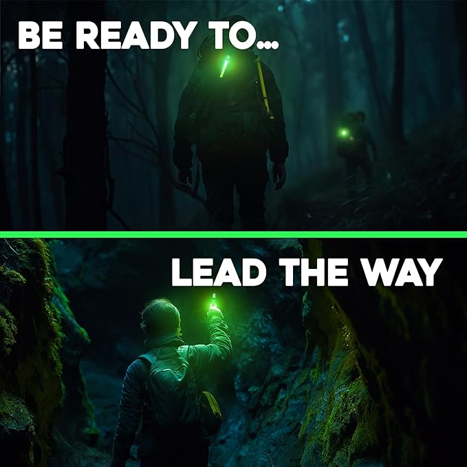 Be Ready - Industrial 12 Hour Illumination Emergency Safety Chemical Light Glow Sticks 12 Pack