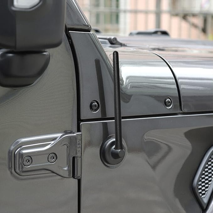 VOFONO Antenna fits 2007-2025 Jeep Wrangler Gladiator JL JK JT Unlimited Sport Willys Rubicon Sahara 4xe Antenna for AM FM Radio, Jeep Wrangler Gladiator Accessories