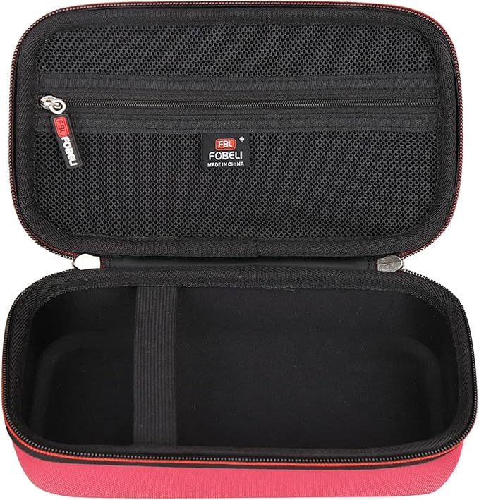 FBLFOBELI Hard EVA Storage Case Compatible with Midland ER310/ER310PRO/ER210/ER300/ER50 Emergency Crank Weather AM/FM Radio, Portable Travel Container Bag (Case Only) (Red)